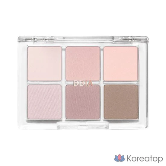 Палетка теней для век BBIA Ready to Wear Eye Palette, оттенок 06 Cool Standard, 5 г, 1 шт.