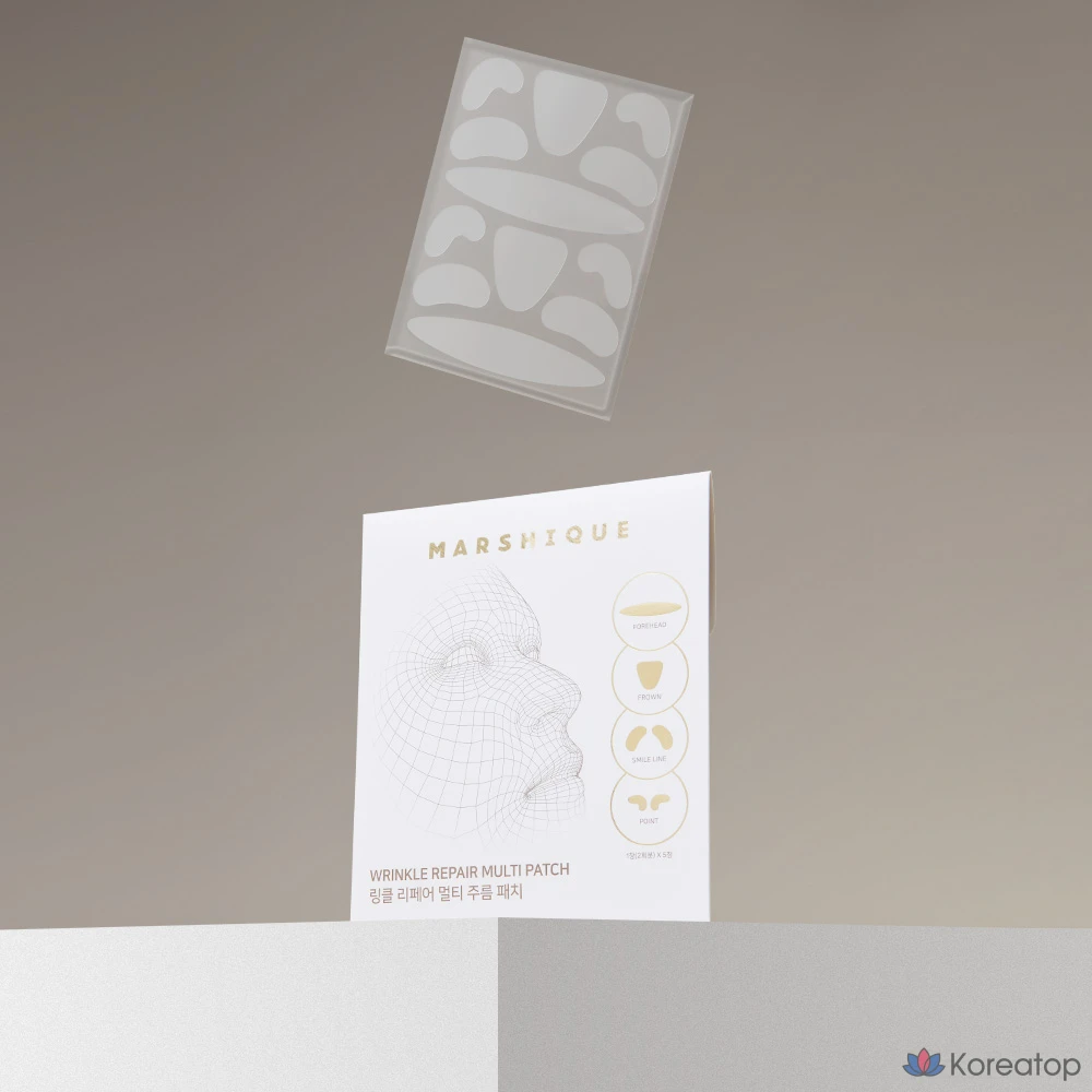 Патчи для лица Marshique Wrinkle Repair Nasolabial Folds Patch, 60 шт.