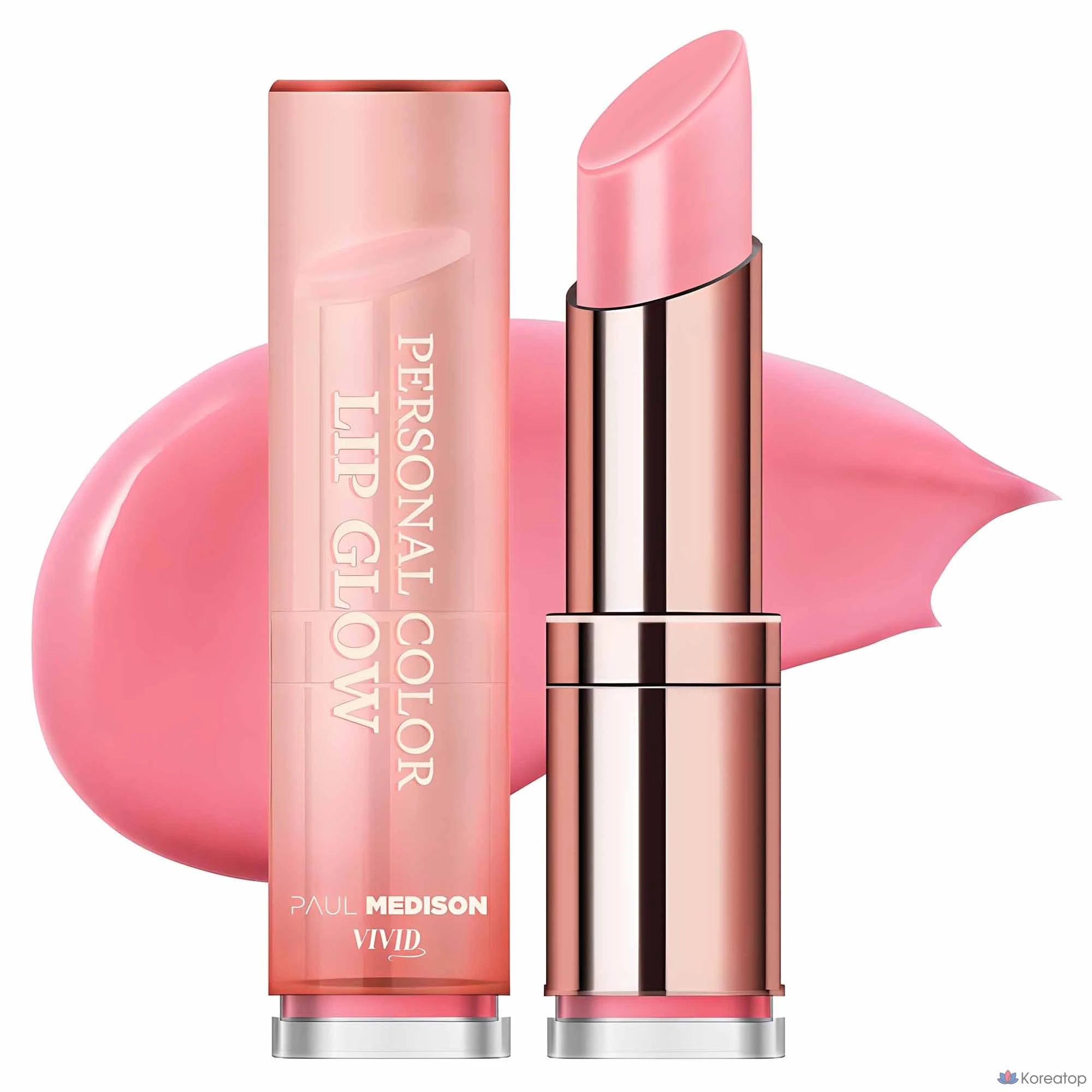 Тинт для губ PAUL MEDISON Vivid Personal Color Lip Glow, оттенок Pink, 3 г, 1 шт.