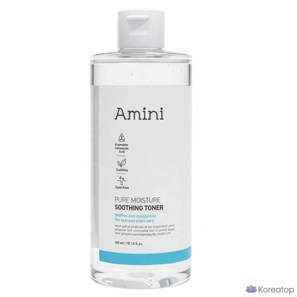 Тонер Amini Hyaluronic Acid Collagen Moisture, 300 мл, 1 шт.