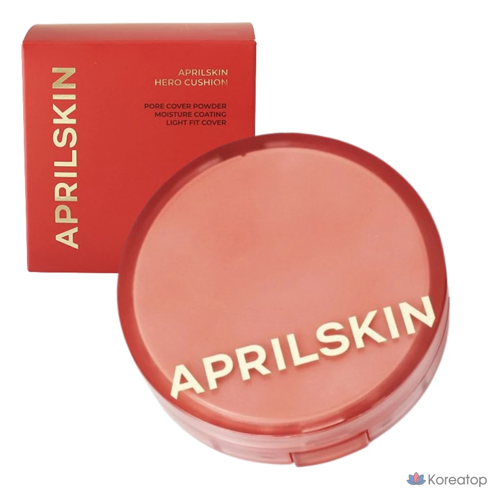 Кушон APRILSKIN Hero Cushion (основа + рефилл), оттенок 23 Natural Beige, 1 шт.