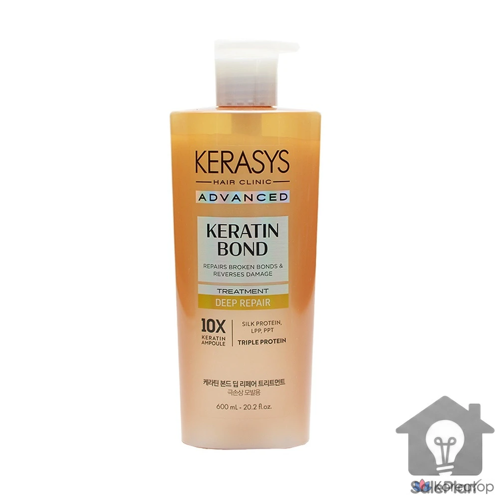 Кондиционер-ополаскиватель для волос KeraSys Keratin Bond Deep Repair, 600 мл, 1 шт.
