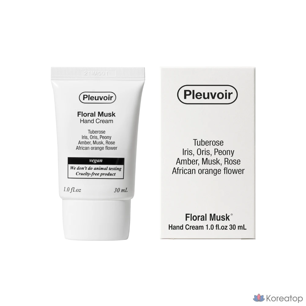 Крем для рук Pleuvoir Floral Musk Hand Cream, 30 мл, 1 шт.