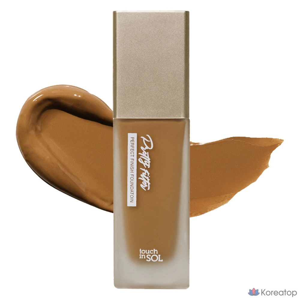Фундация Touch in Sol Pretty Filter Perfect Finish Foundation, оттенок 5, 35 г, 1 шт.