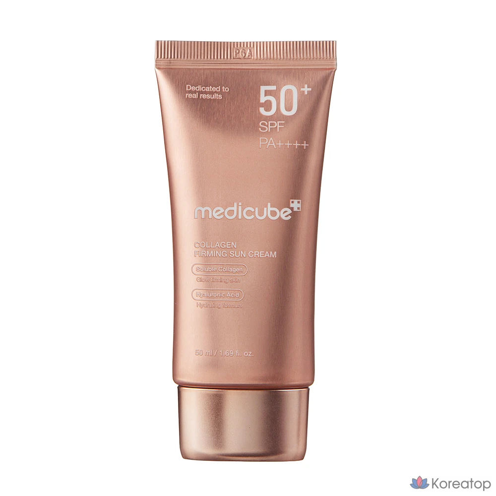 Солнцезащитный крем Medicube Collagen Firming Sun Cream SPF50+ PA++++, 50 мл, 1 шт.