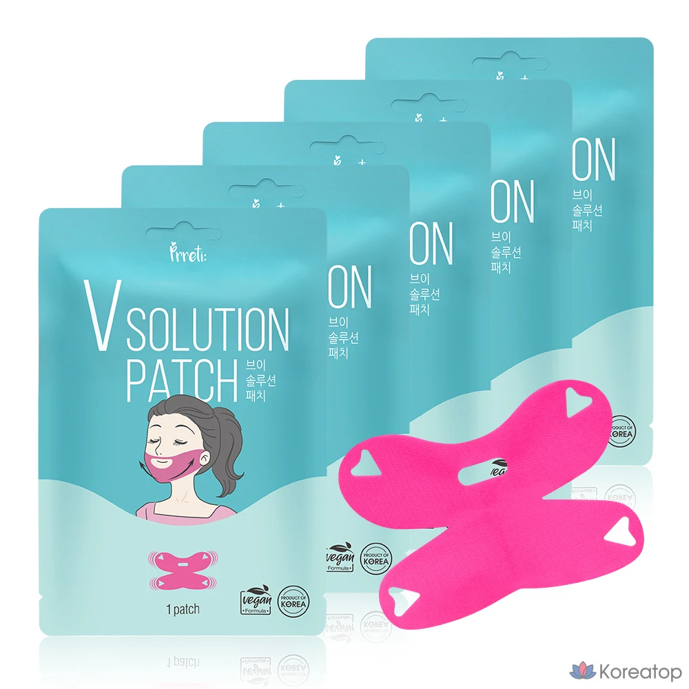 Патчи для лица Prreti V-Line Solution Patch, 5 шт.