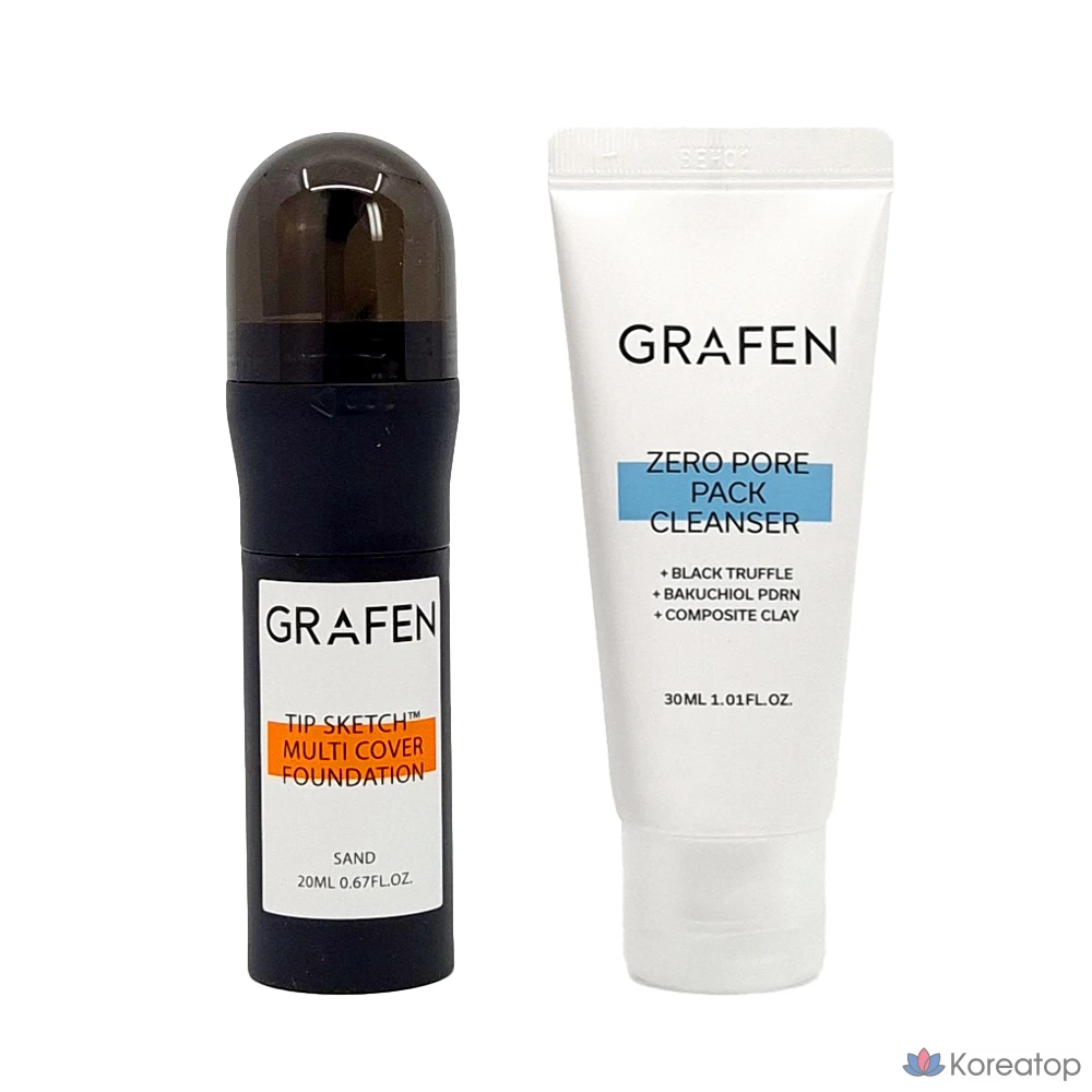 Кушон для лица GRAFEN Tip Sketch Natural Men Concealer Stick Foundation, оттенок 23 Sand, SPF50+ PA++++, 1 шт.