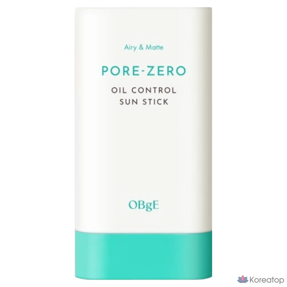 Солнцезащитный стик OBge Pore Zero Oil Control Sun Stick SPF50+ PA++++, 18 г, 1 шт.