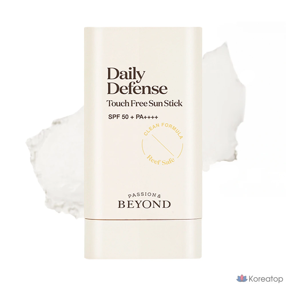 Солнцезащитный стик BEYOND Vegan Life Daily Defense Touch Free Sun Stick SPF50+ PA++++, 18 г, 1 шт.