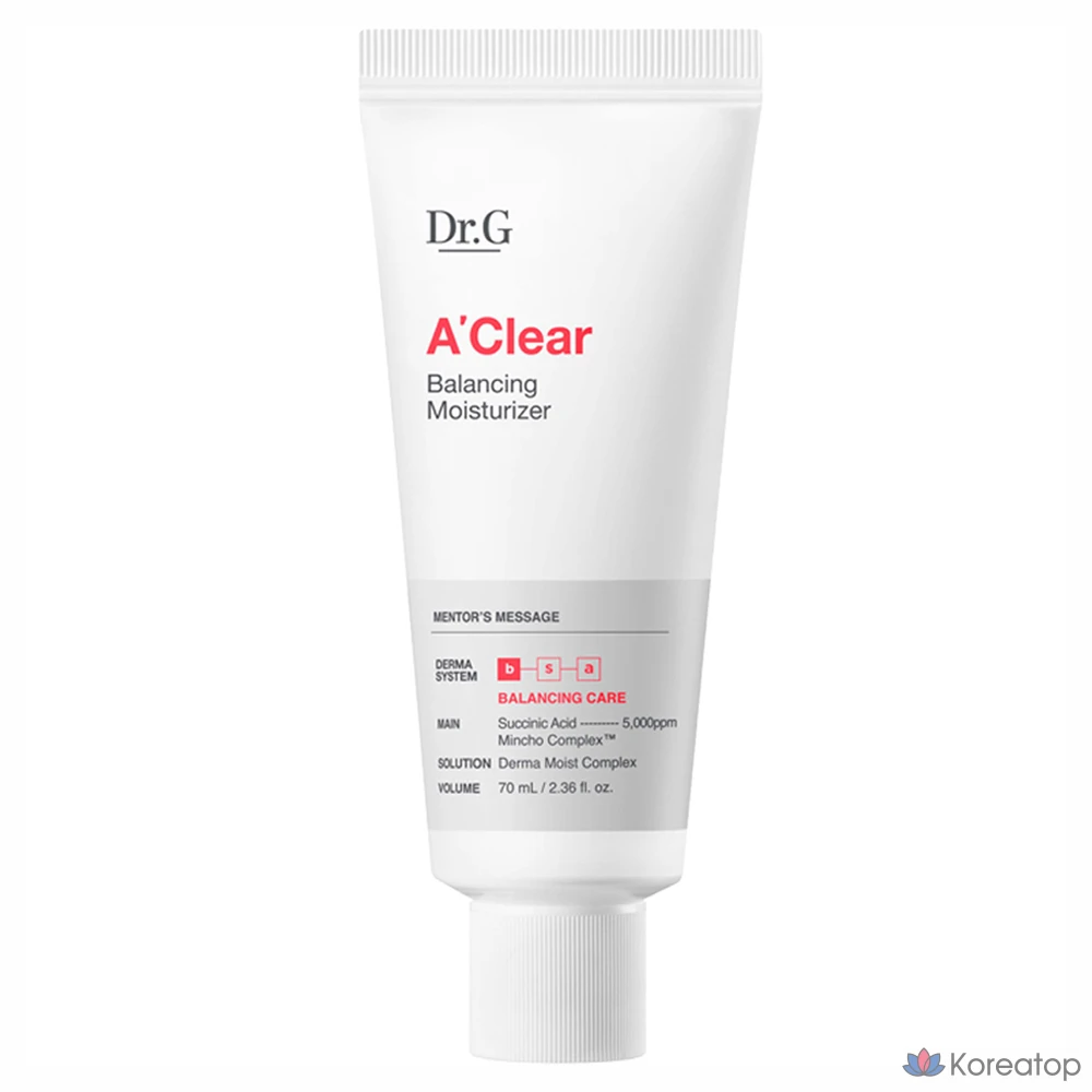 Дневной крем Dr. G A-Clear Balancing Moisturizer, 70 мл, 1 шт.