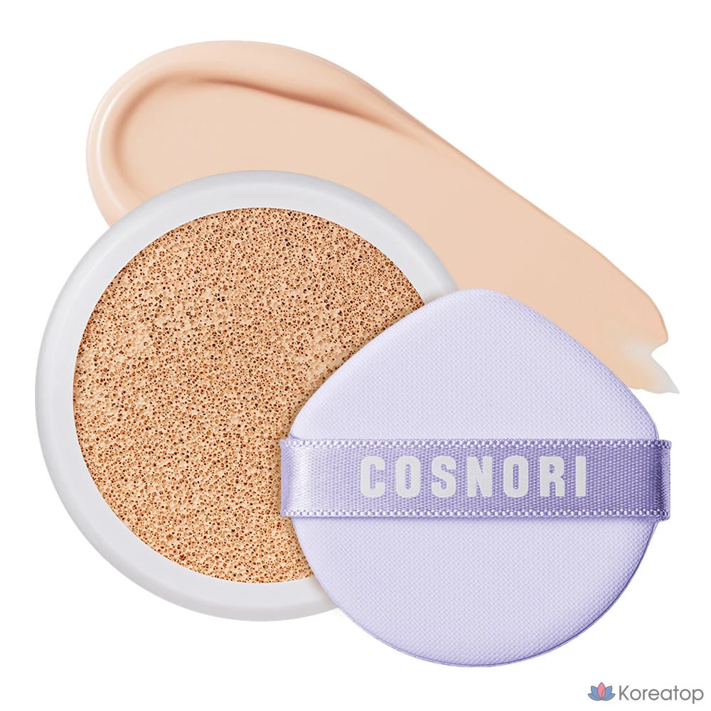 Кушон-рефилл Cosnori Panthenol Barrier Cushion Foundation, оттенок Ivory, 12 г, 1 шт.