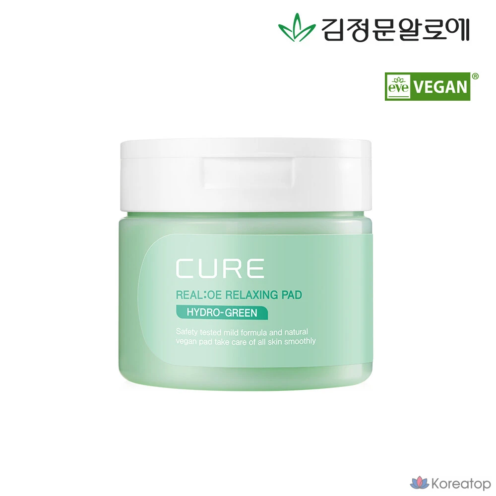 Пэды для лица KIM JEONG MOON Aloe Cure Relaxing Pad, 200 мл, 60 шт.
