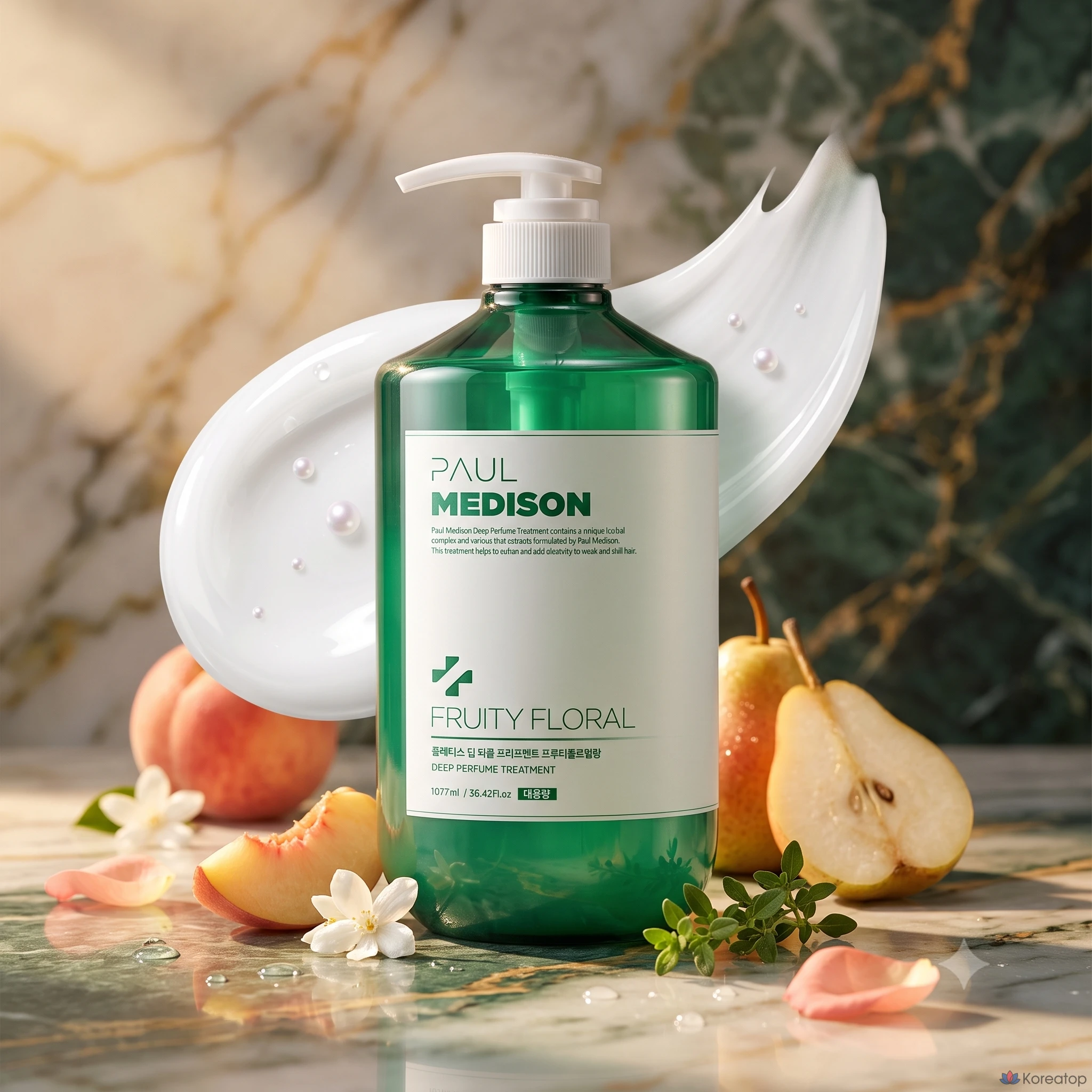 Кондиционер для волос PAUL MEDISON Deep Perfume Treatment Fruity Floral, 1.077 л, 1 шт.