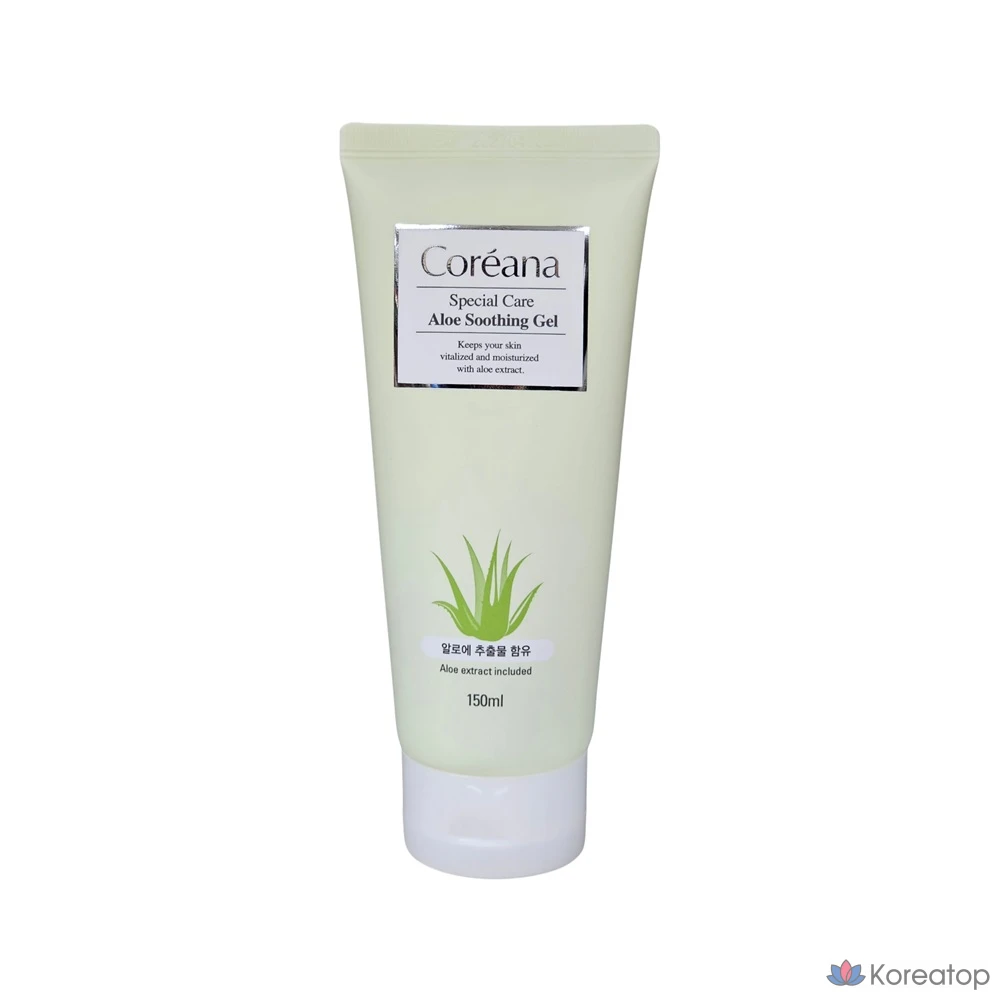 Успокаивающий гель с алоэ Coreana Special Care Aloe Soothing Gel, 150 мл, 1 шт.