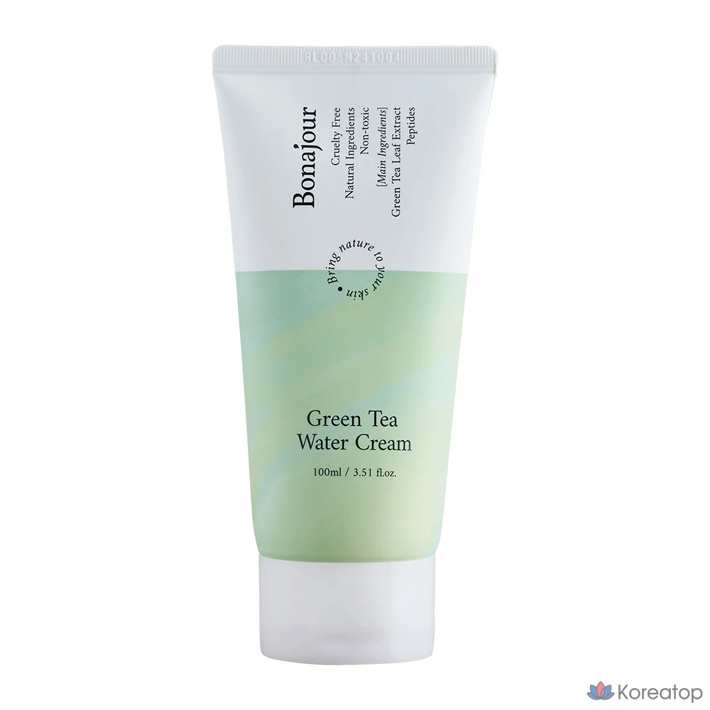 Крем для лица Bonajour Vegan Green Tea Water Cream, 100 мл, 1 шт.