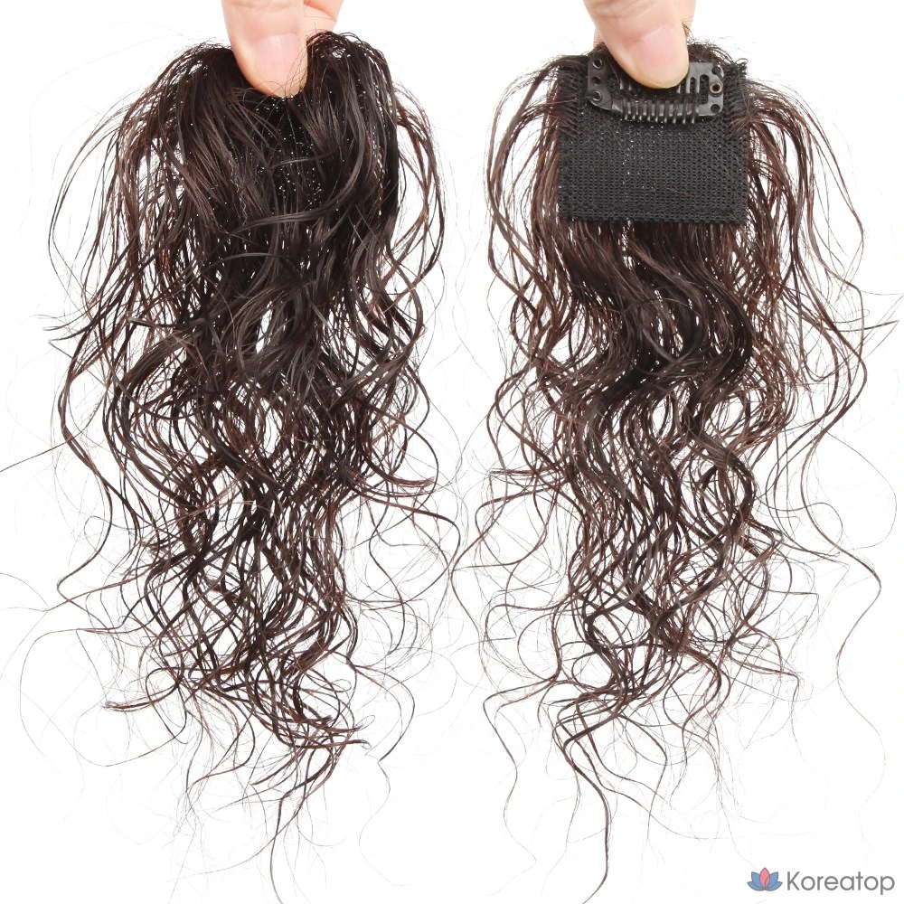 Парик Wonjin W2018 One Pin Wave Volume Cover, оттенок Dark Brown, 4x3 см/30 см, 1 шт.