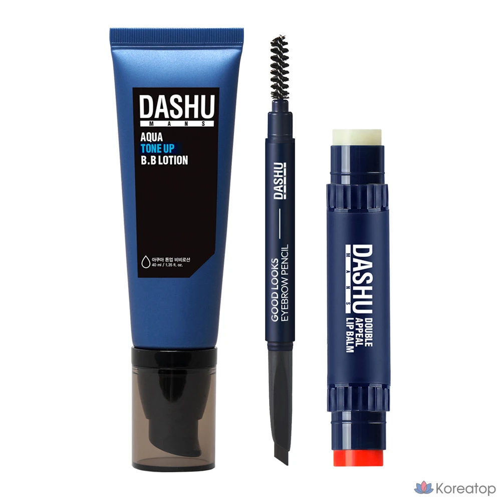 Набор для ухода DASHU Men's Grooming 3-piece Set, 1 шт.