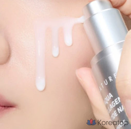 Ампульная сыворотка S.NATURE Aqua Collagen Peptide NAD Plus Ampoule, 50 мл, 1 шт.