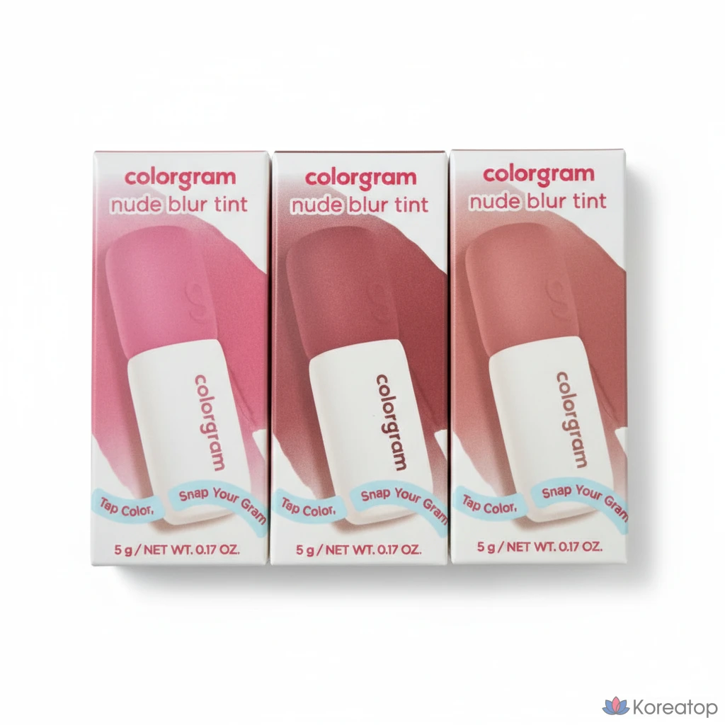 Тинт для губ Colorgram Nuddy Blur Tint, оттенок Brick Rose, 5 г, 1 шт.