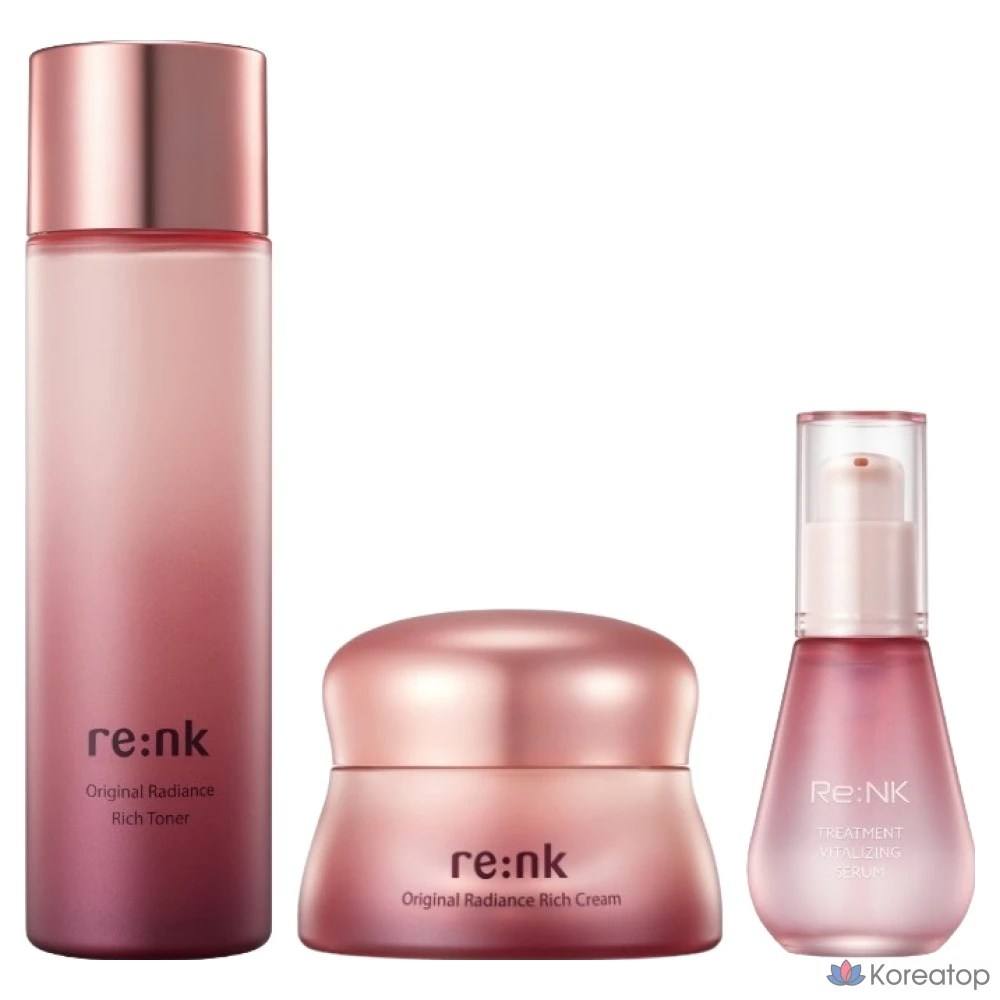 Набор для ухода Re:Nk Original Radiance Rich Cream Special Set, 1 шт.