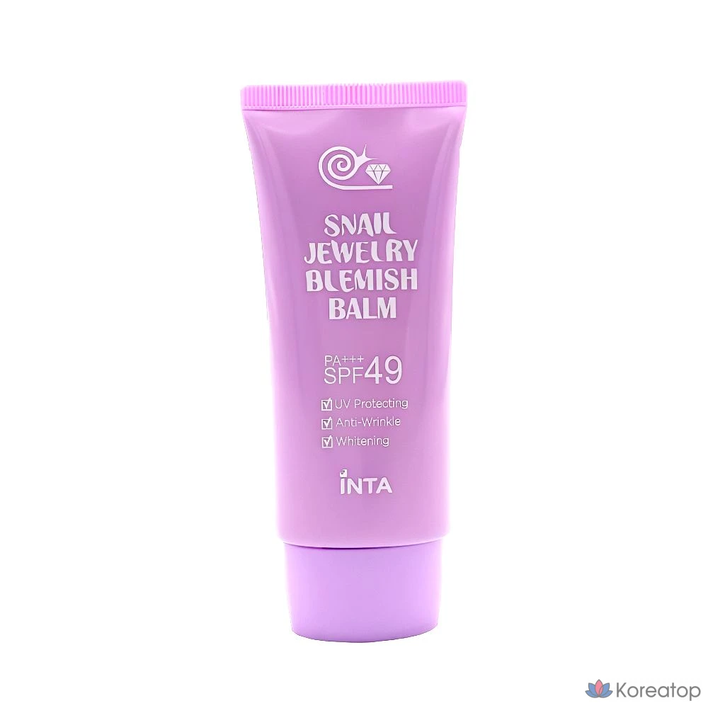 ББ-крем L'OCEAN Inta Snail Jewelry Blemish Balm, оттенок 21, SPF49 PA+++, 40 мл, 1 шт.