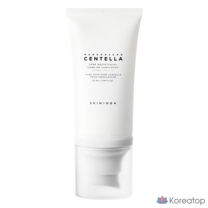 Солнцезащитный крем SKIN1004 Centella Tone Brightening Tone-Up Sunscreen SPF50+ PA++++, 50 мл, 1 шт.