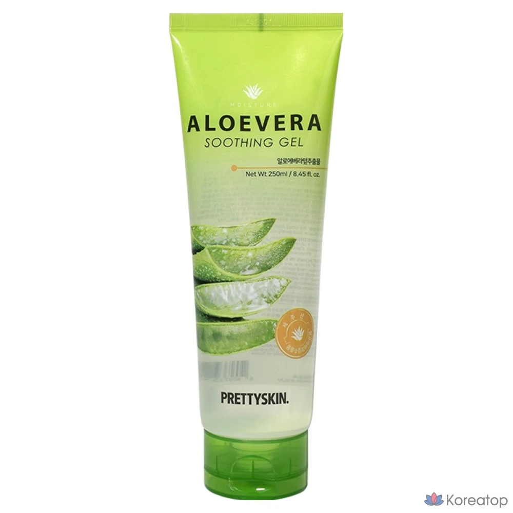 Успокаивающий гель с алоэ вера PrettySkin Aloe Vera Soothing Gel, 250 мл, 1 шт.