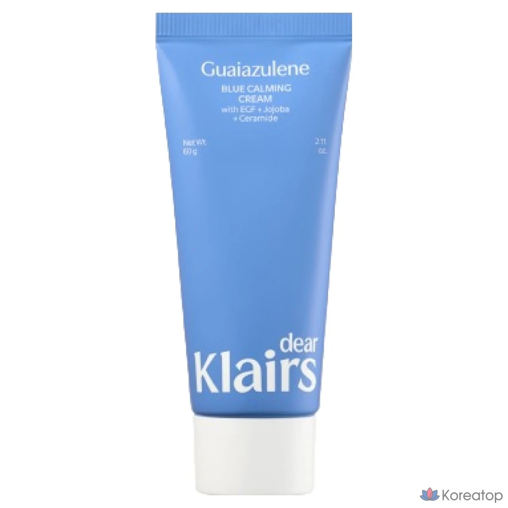Крем Dear, Klairs Midnight Blue Calming Cream, 60 мл, 1 шт.