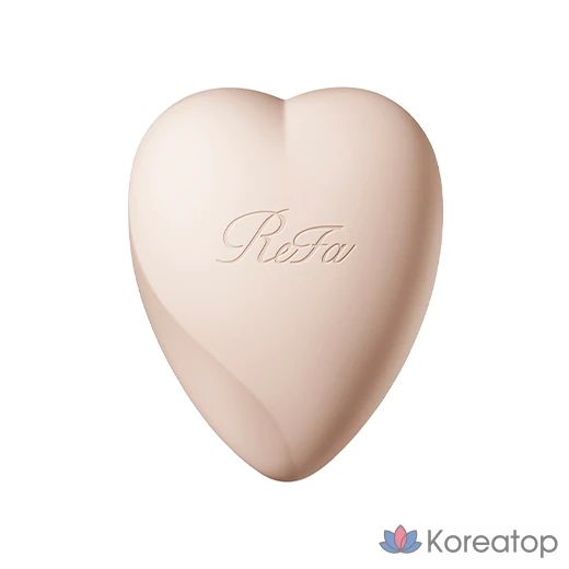 Щетка для волос ReFa Heart Brush for Scalp, оттенок Matte Mocha, 1 шт.