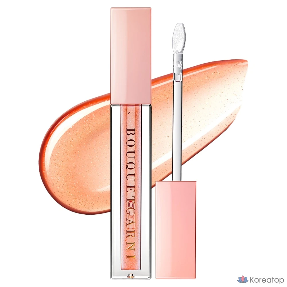 Бальзам для губ Bouquet garni Water Glint Lip Gloss, оттенок Coral Wave, 3.3 г, 1 шт.