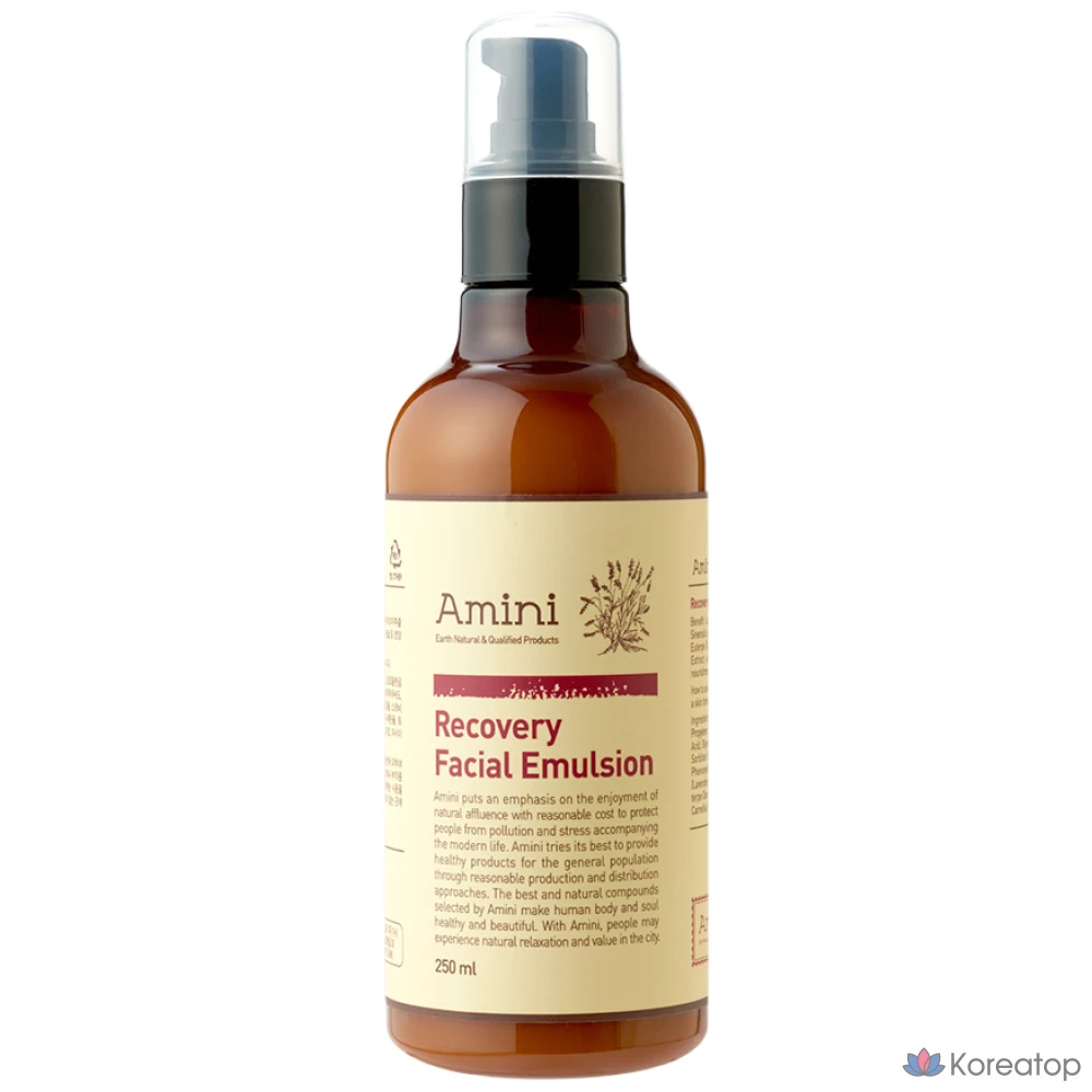 Эмульсия для лица Amini Recovery Facial Emulsion, 250 мл, 1 шт.