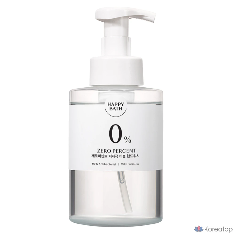 Пенообразующее средство для рук Happy Bath Zero Percent Bubble Hand Wash Unscented, 1 шт.