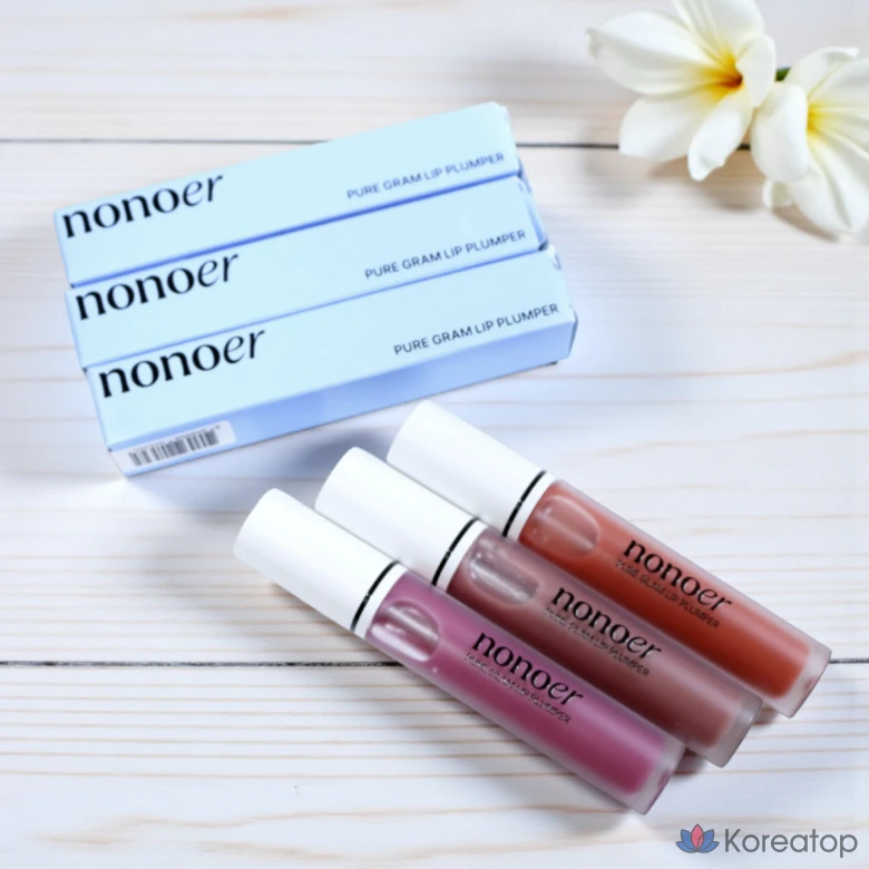 Лип плампер YNM Nonoer Pure Glam Lip Plumper, оттенок 003 Coral Glossy, 4.5 г, 1 шт.