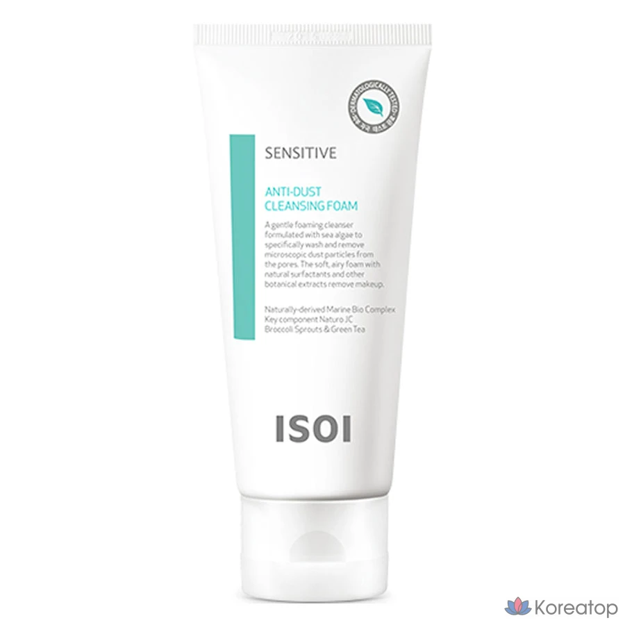 Очищающая пенка Isoi Sensitive Anti Dust Cleansing Foam, 100 мл, 1 шт.