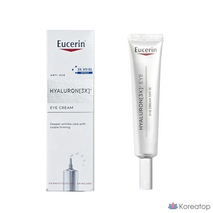 Крем для глаз Eucerin Hyaluron 3x, 15 мл, 1 шт.