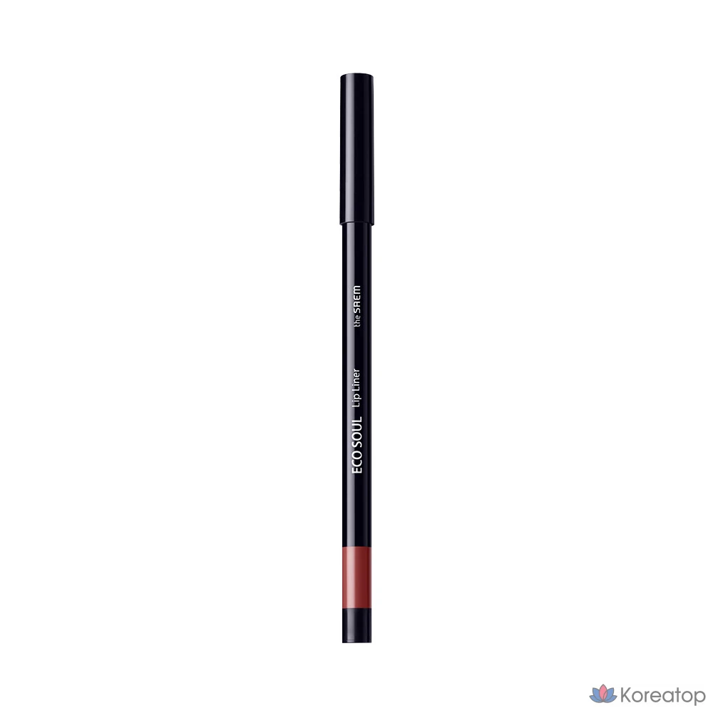 Карандаш для губ The Saem Soul Lip Liner, оттенок RD01 French Red, 0.45 г, 1 шт.