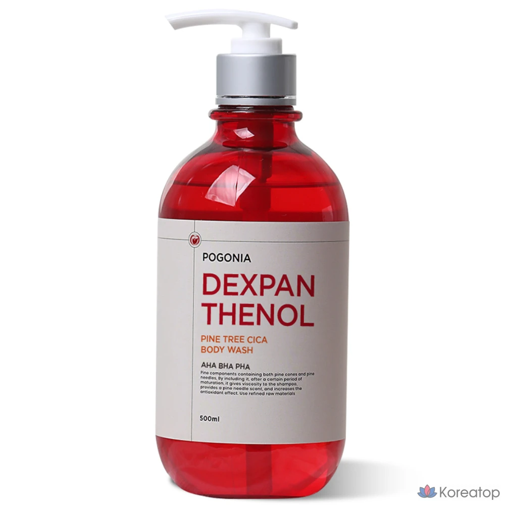 Гель для душа Pogonia Dexpanthenol Pine Tree Cica, 500 г, 1 шт.