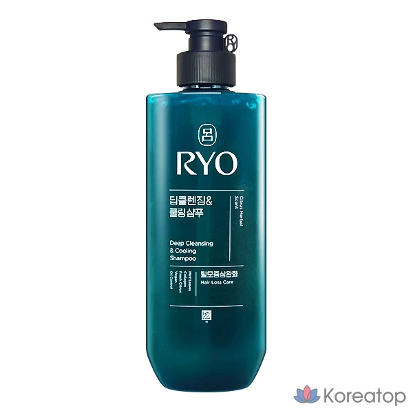 Шампунь Ryo Cheongah Deep Cleansing &amp; Cooling Shampoo, 592 мл, 1 шт.