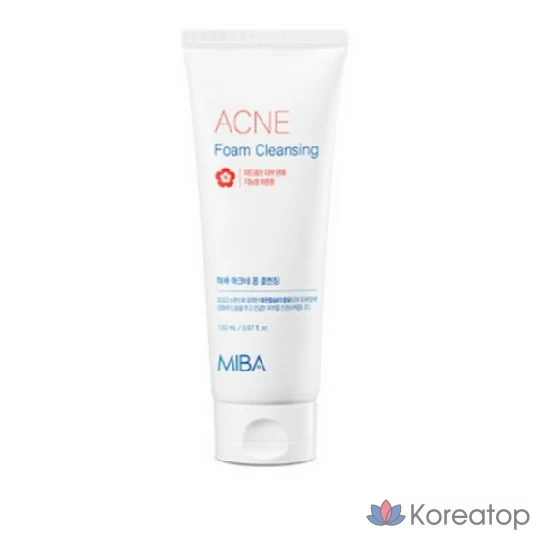 Очищающая пенка для умывания MIBA Acne Foam Cleansing, 150 мл, 1 шт.