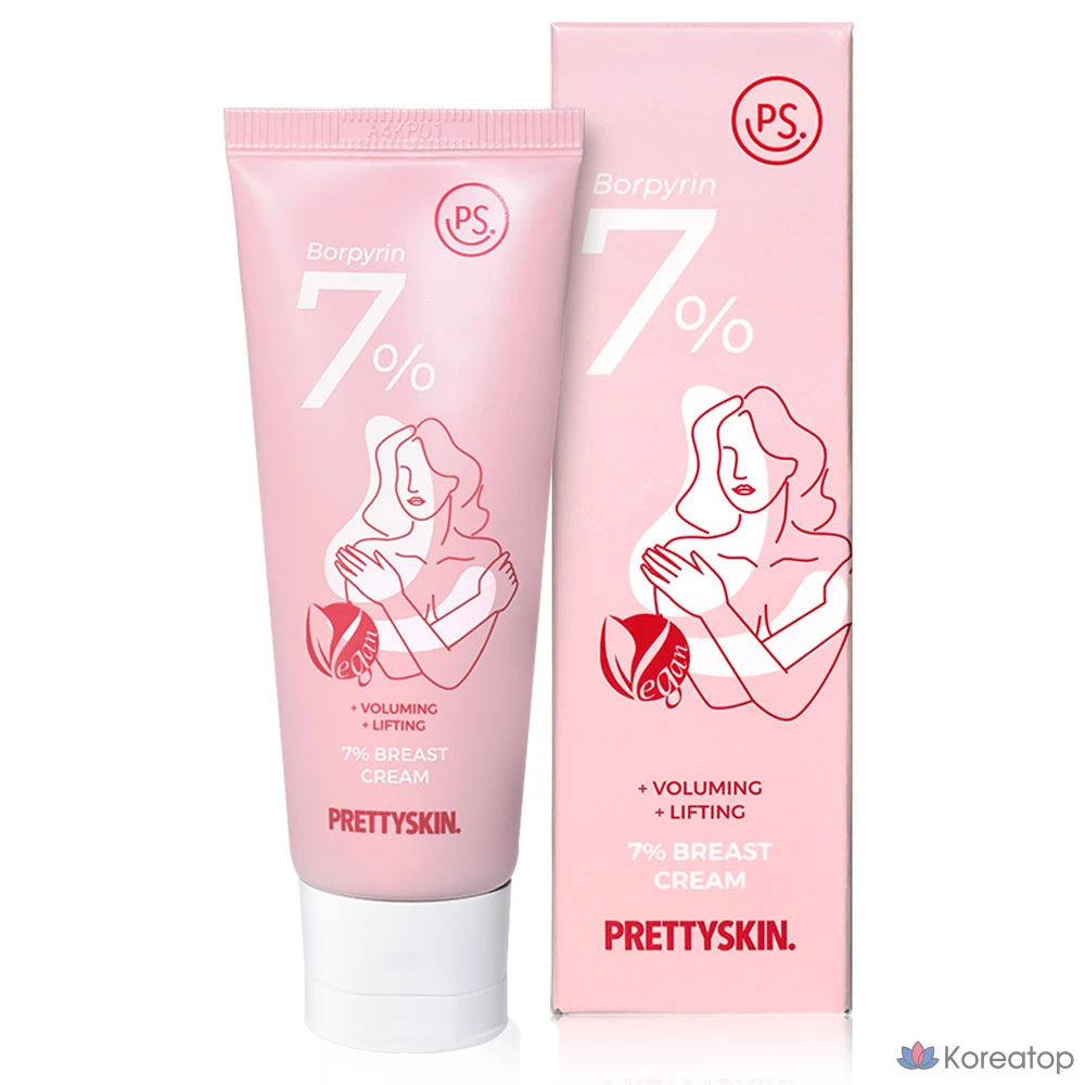 Крем для груди PrettySkin Borpyrin 7%, 50 мл, 1 шт.