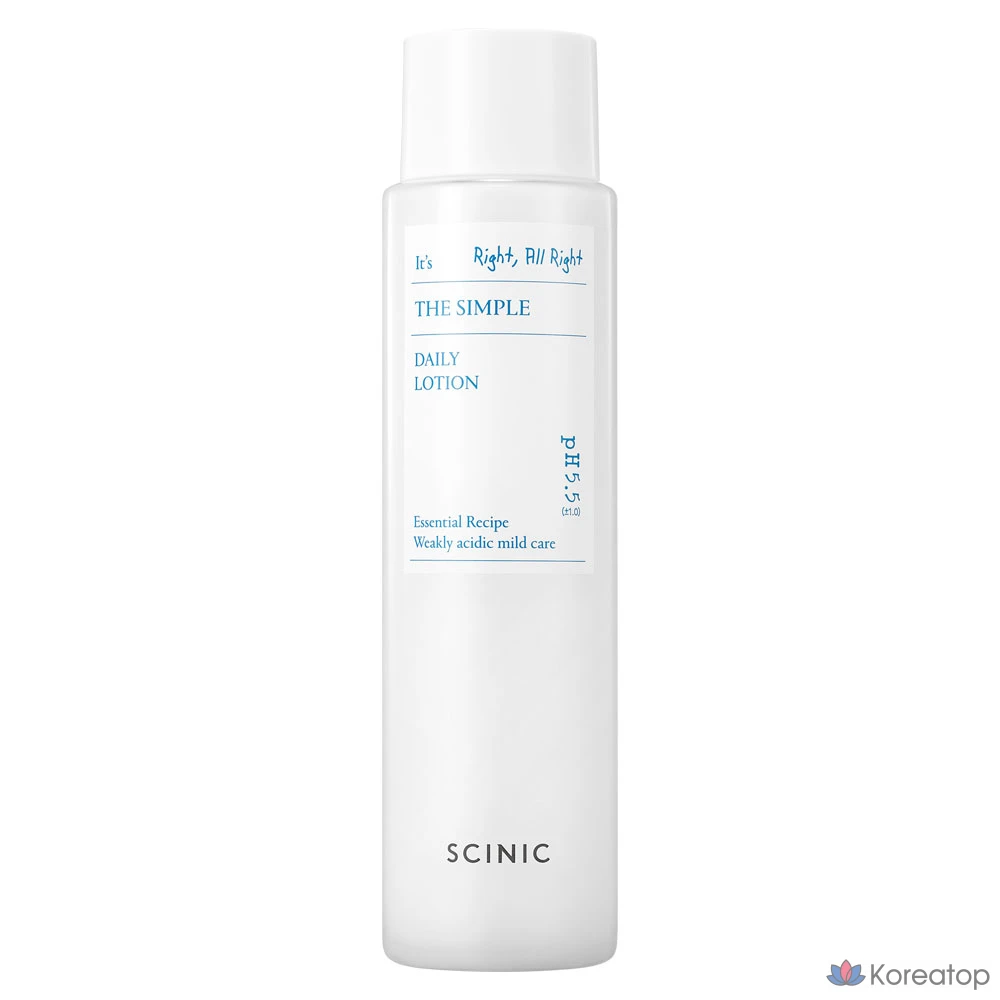 Лосьон для лица Scinic The Simple Calming Lotion, 145 мл, 1 шт.