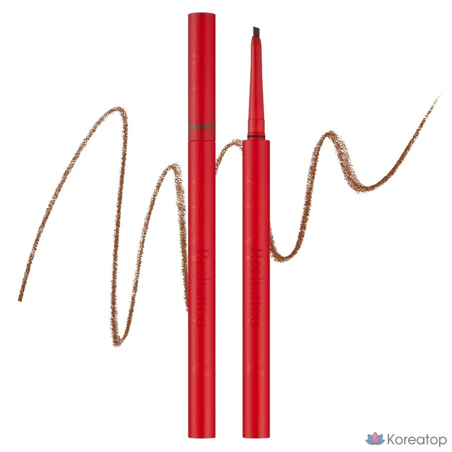 Айлайнер Merythod Real Tattoo Pencil Liner, оттенок 03 Peanut Brown, 0.05 г, 1 шт.
