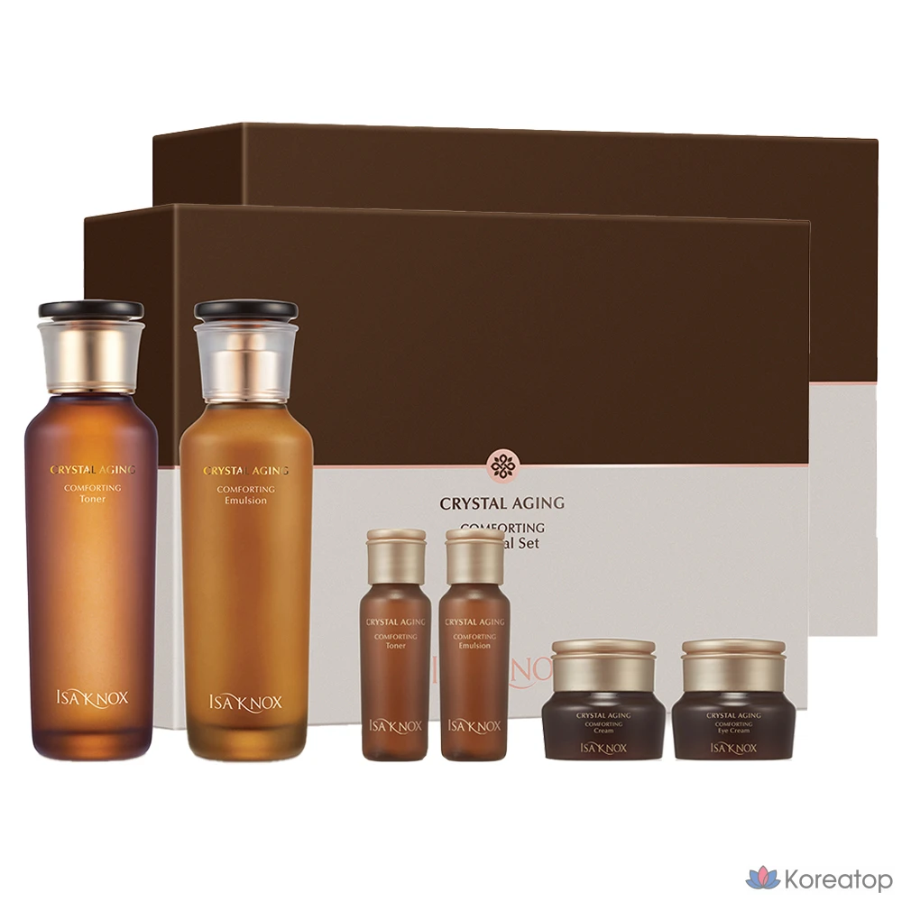 Набор для ухода Isa Knox Crystal Aging Comforting 2-piece Set, 2 шт.