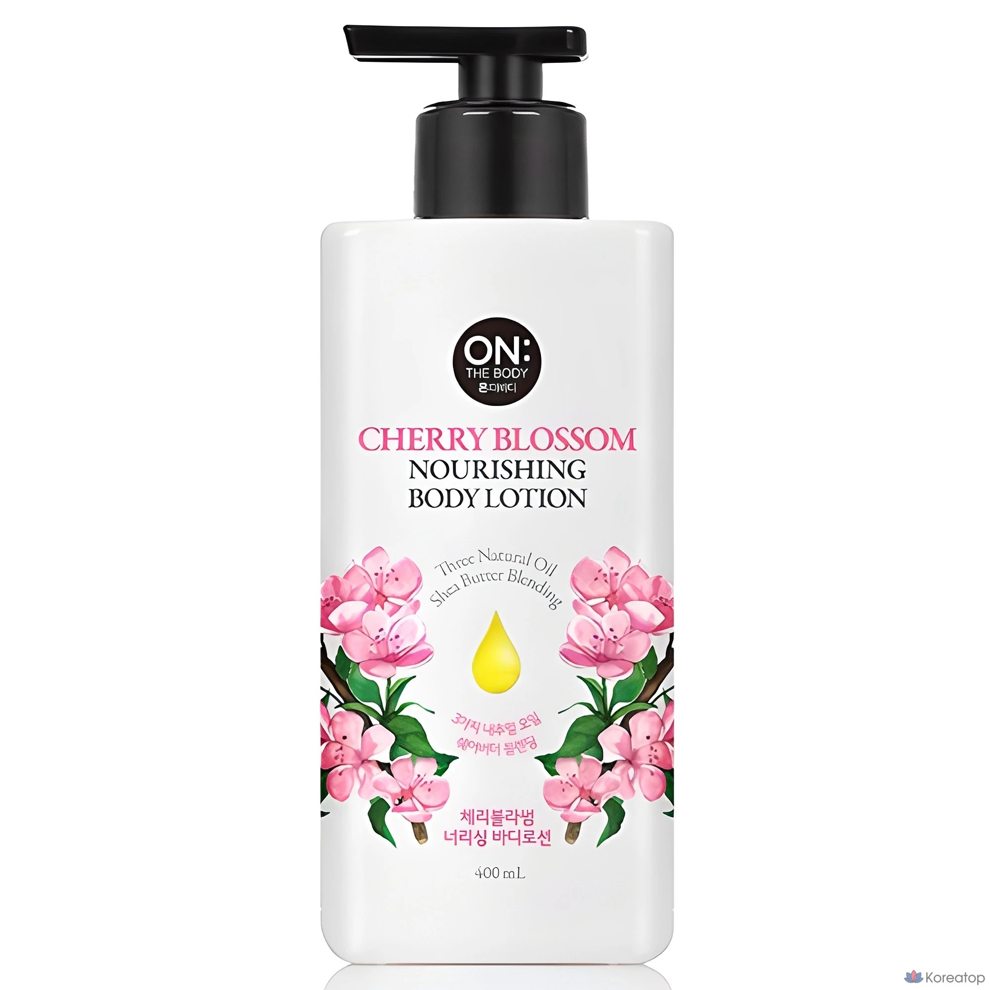 Увлажняющий лосьон для тела Pure Derma On The Body Nourishing Body Lotion Cherry Blossom, 400 мл, 1 шт.