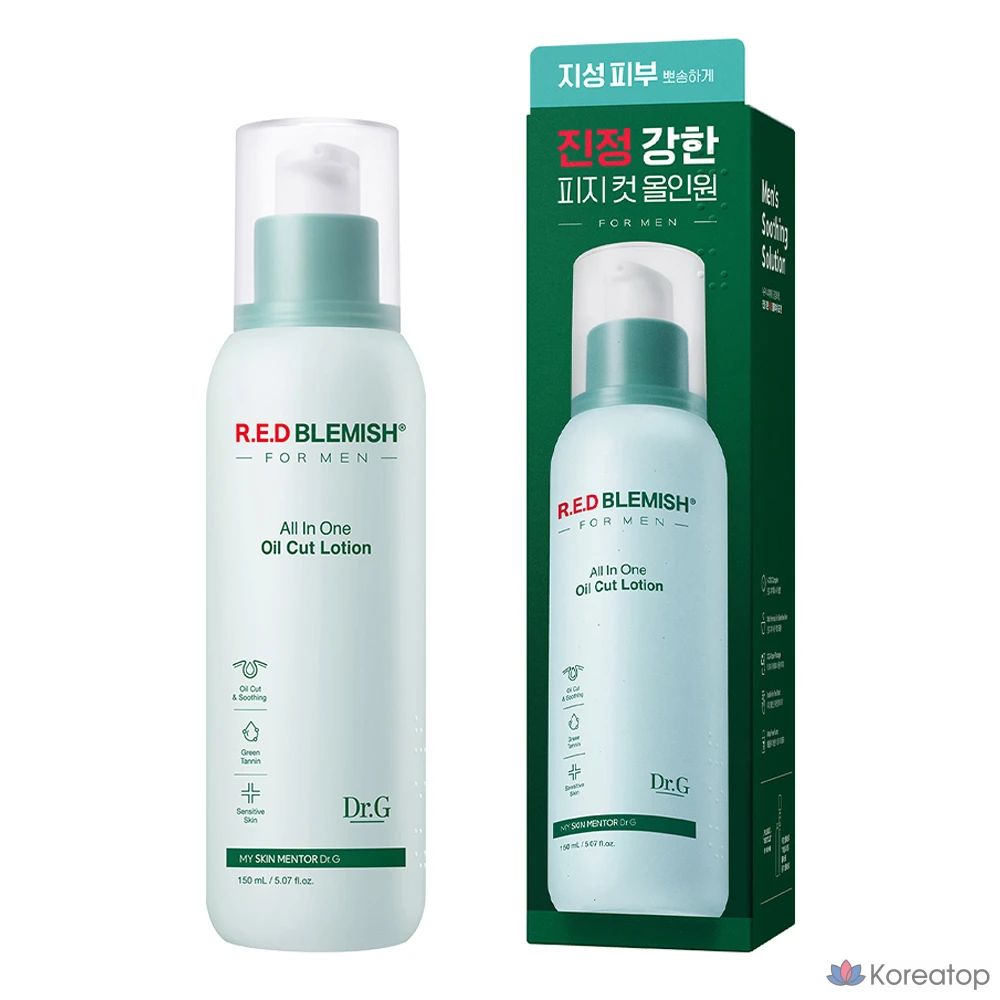 Лосьон Dr. G Red Blemish For Men Oil Cut Lotion All-in-One, 150 мл, 1 шт.