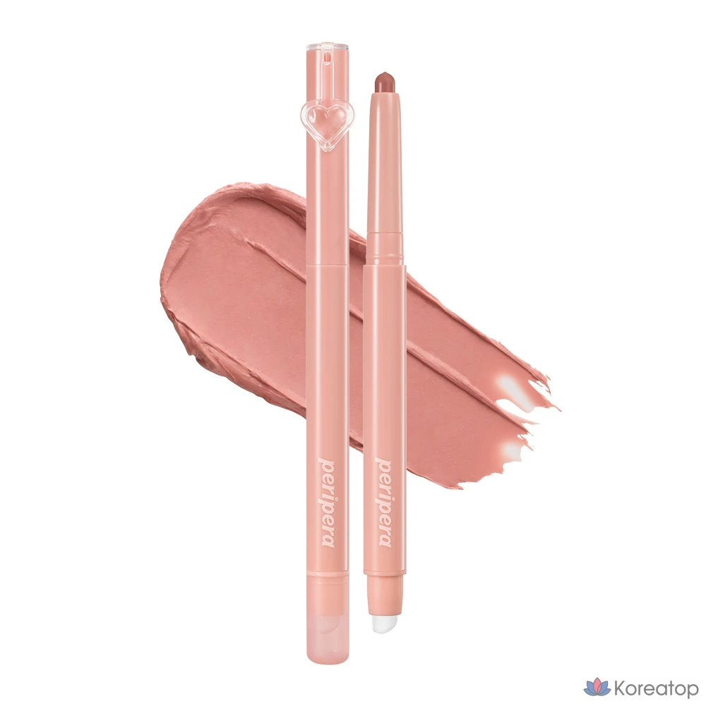Карандаш для губ Heart Percent Puppy Plumping Duo Lip Pencil, оттенок 005 Peach Oat