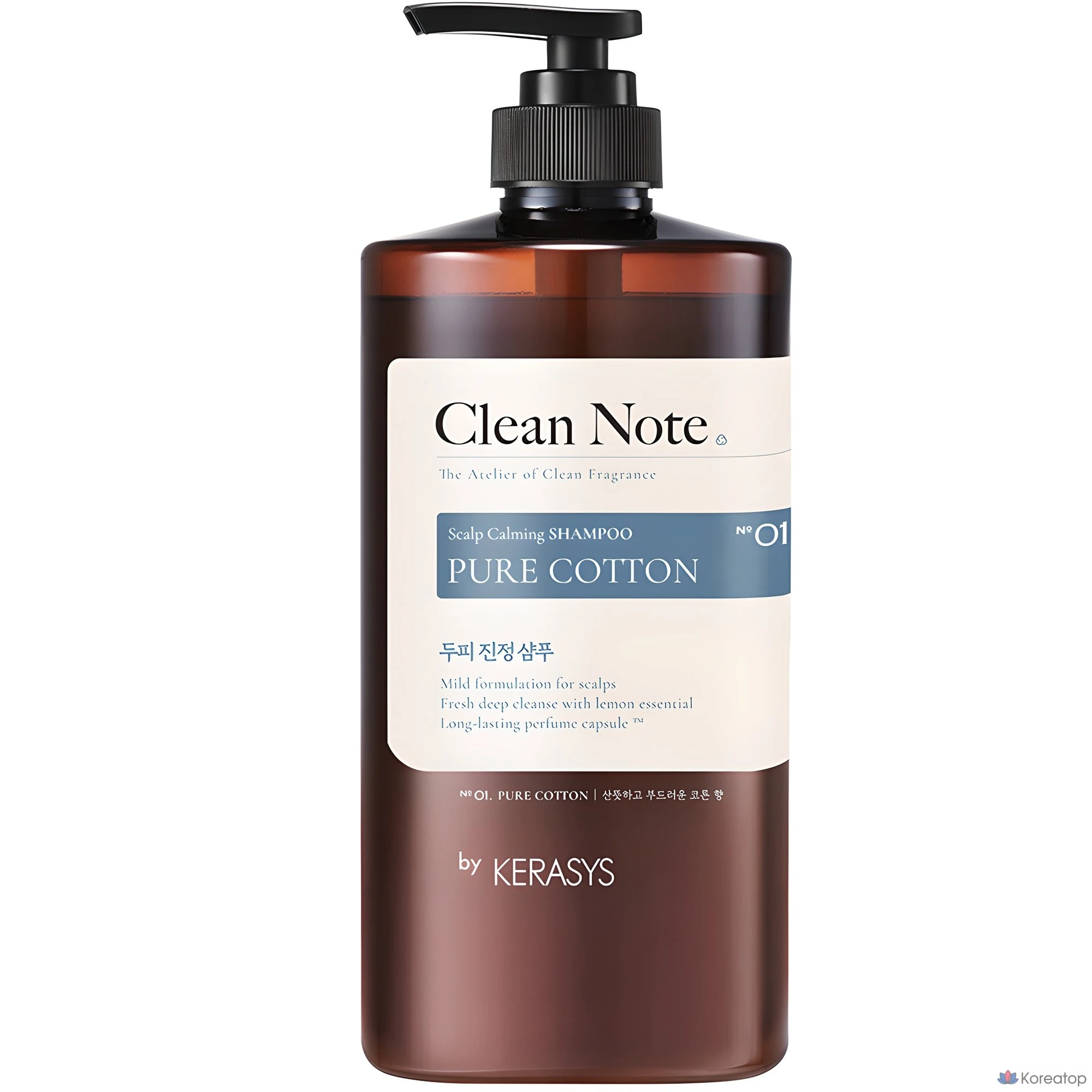 Шампунь KeraSys Clean Note Pure Cotton, 1 л, 1 шт.