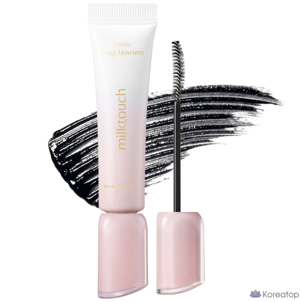 Тушь для ресниц Milk Touch 24 Hours Lasting Strong Long Lash Iconic Mascara, оттенок Black, 1 шт.
