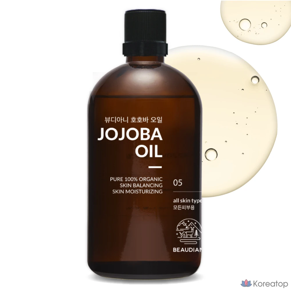 Масло для лица Beaudiani Organic Jojoba Oil, 100 мл, 1 шт.