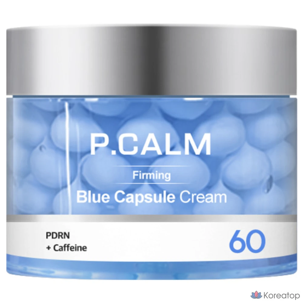 Крем P.CALM PDRN Caffeine Blue Capsule 60, 50 мл, 1 шт.